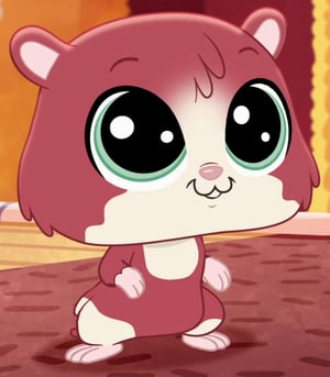 This is the Avatar Image for the Trip Hamston (Littlest Pet Shop) AI Voice and Text to Speech Generator